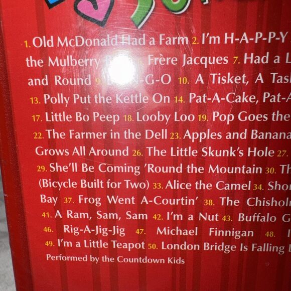 NEW - 50 Silly Songs by The Countdown Kids Activity kit (Stickers Crayo CD) Seal - Picture 5 of 8